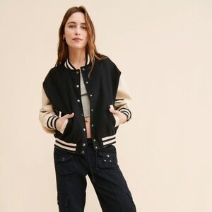 Steve Madden Alexandra bomber/ varsity jacket.